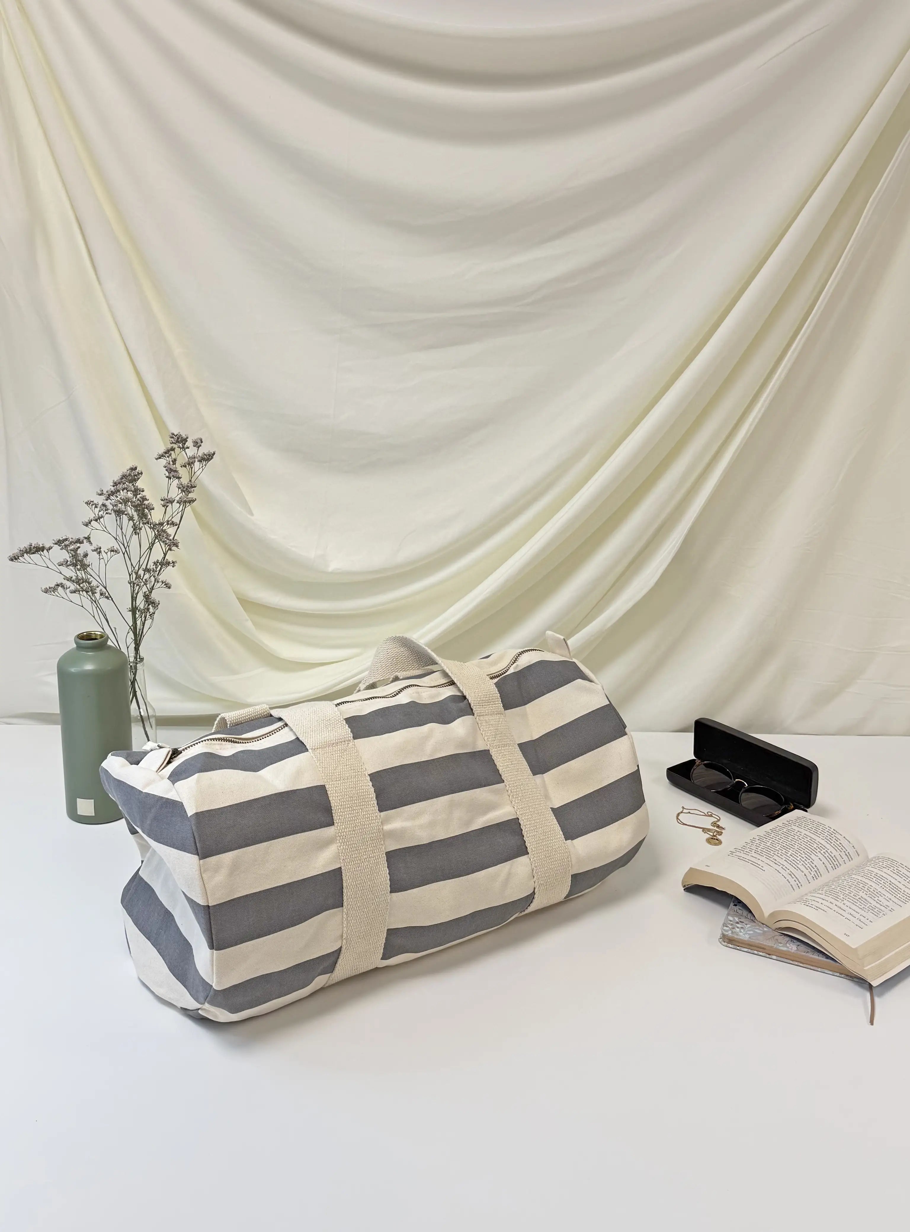 Sac polochon marinière