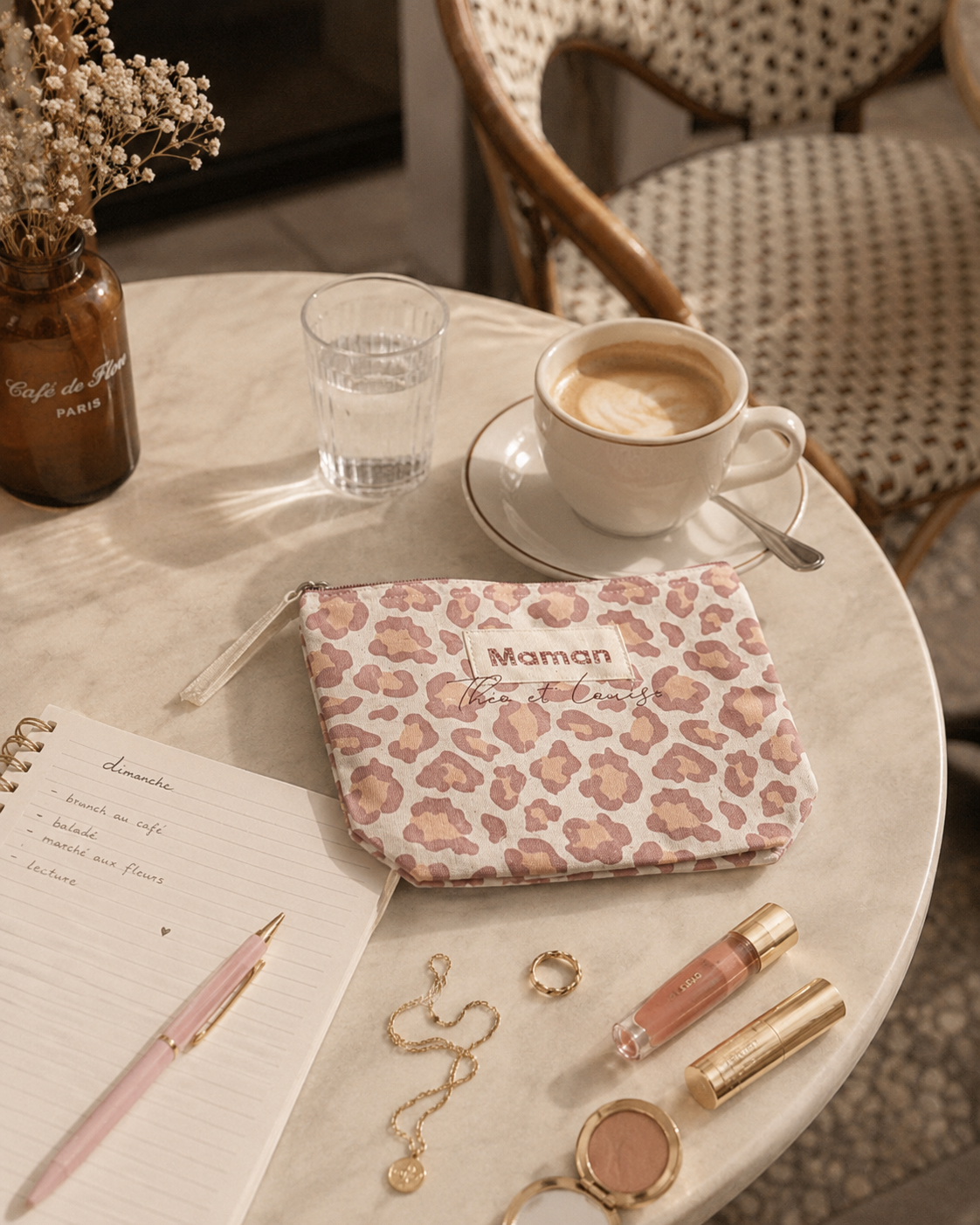 Pochette léopard