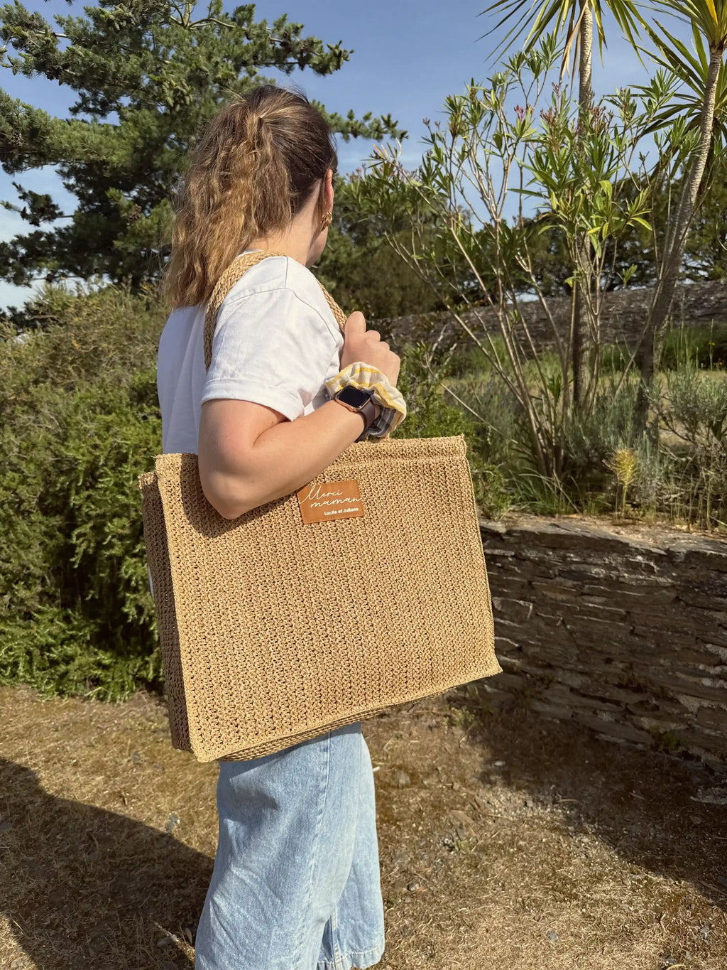 Sac d'été naturel